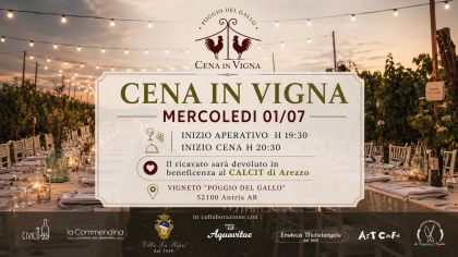 “Cena In Vigna” a Poggio del Gallo