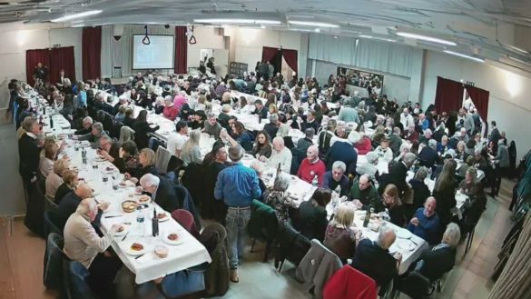 Oltre 400 persone alla storica cena del CALCIT a Indicatore